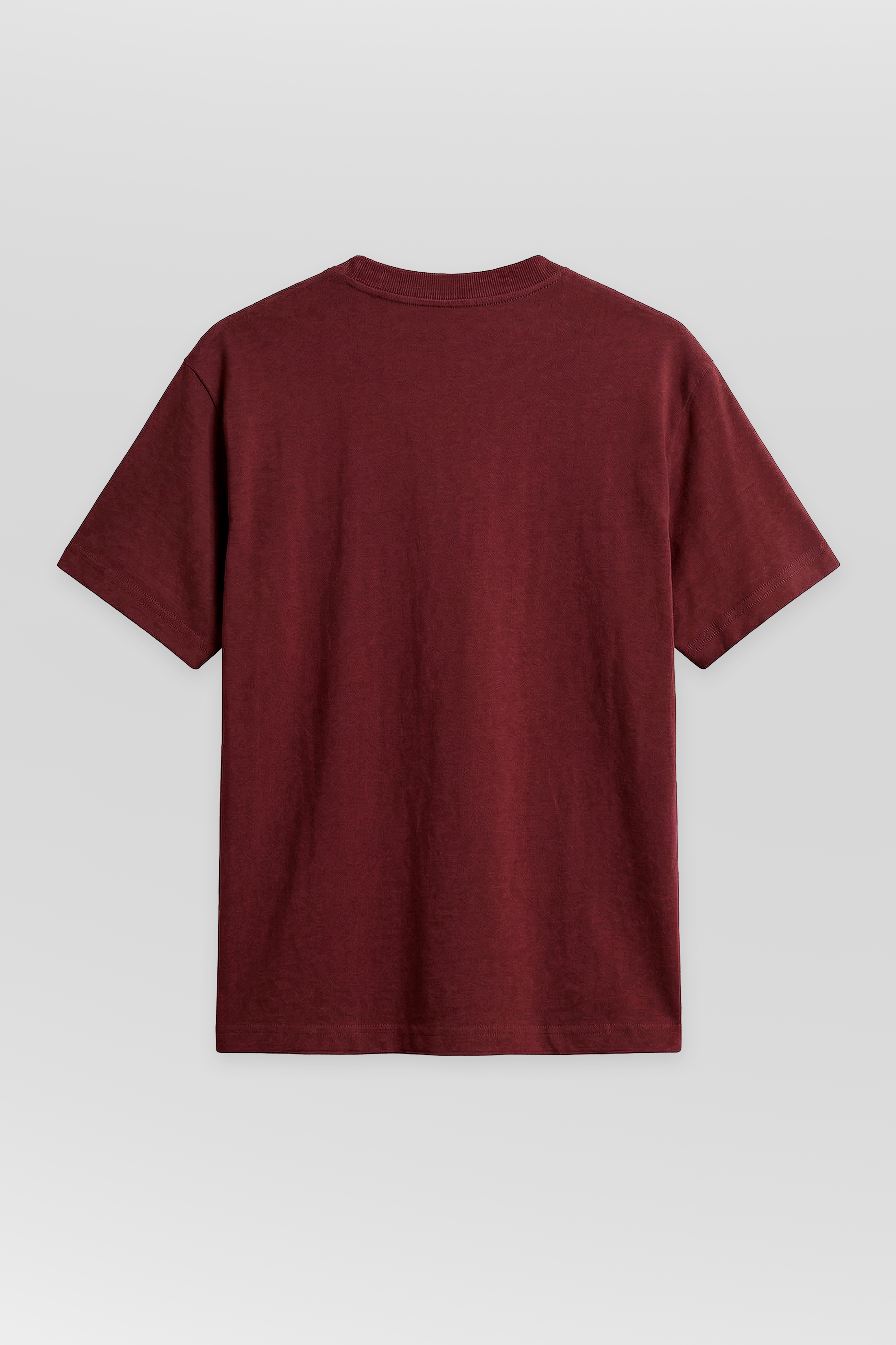 1104 - Essential Logo Tee — Wine