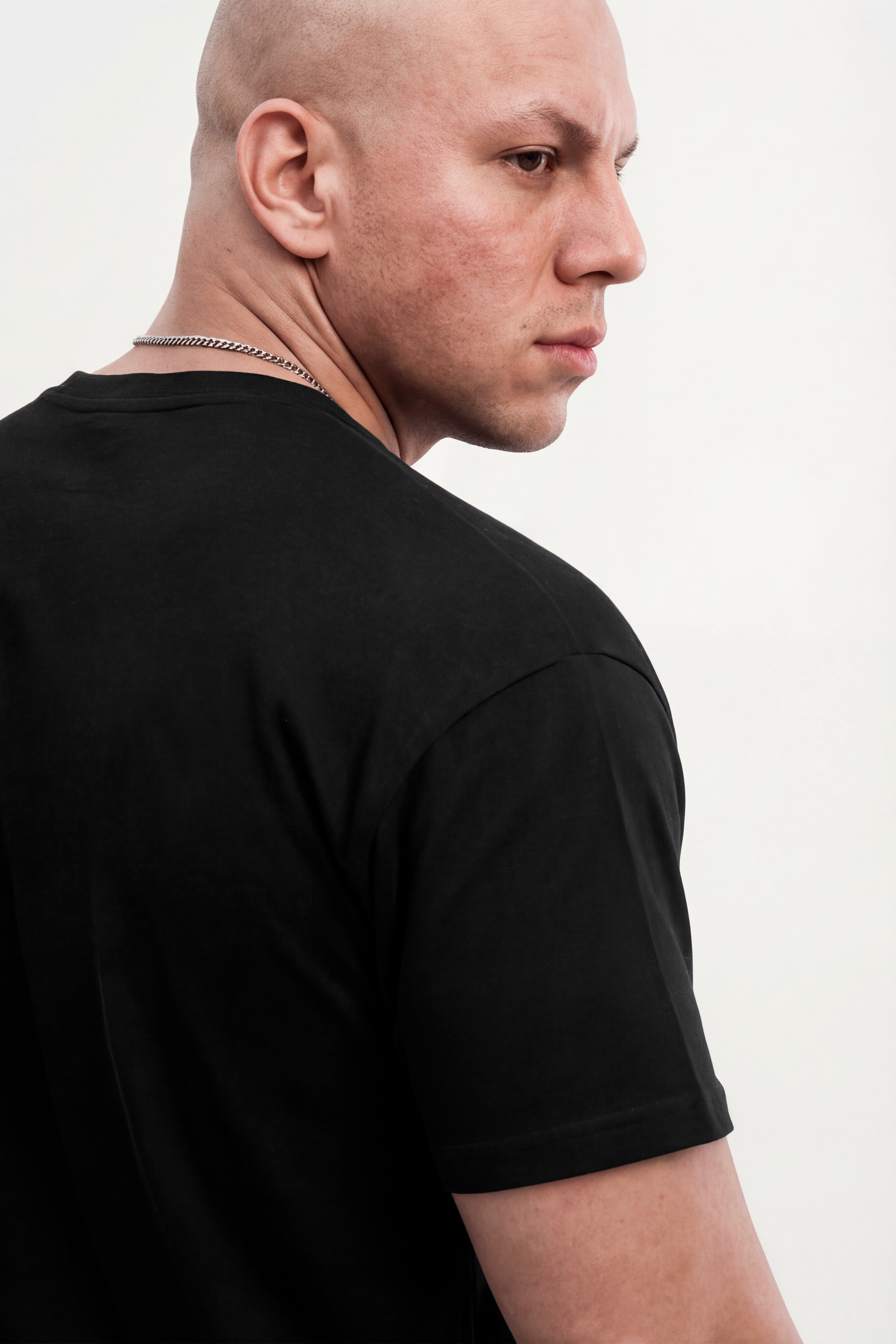 1102 - Essential Logo Tee — Black